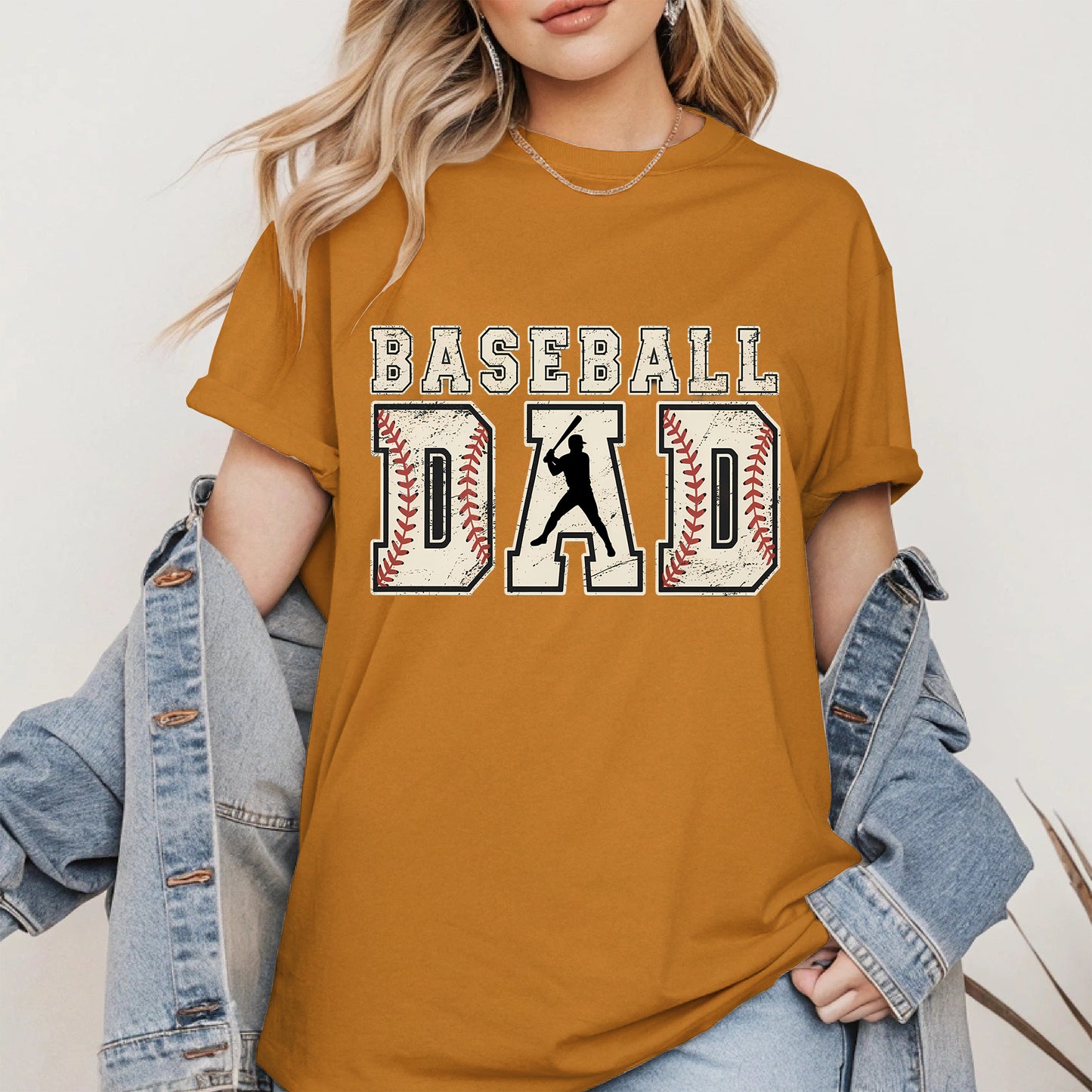 Classic Sports Tee for Proud Baseball Fathers