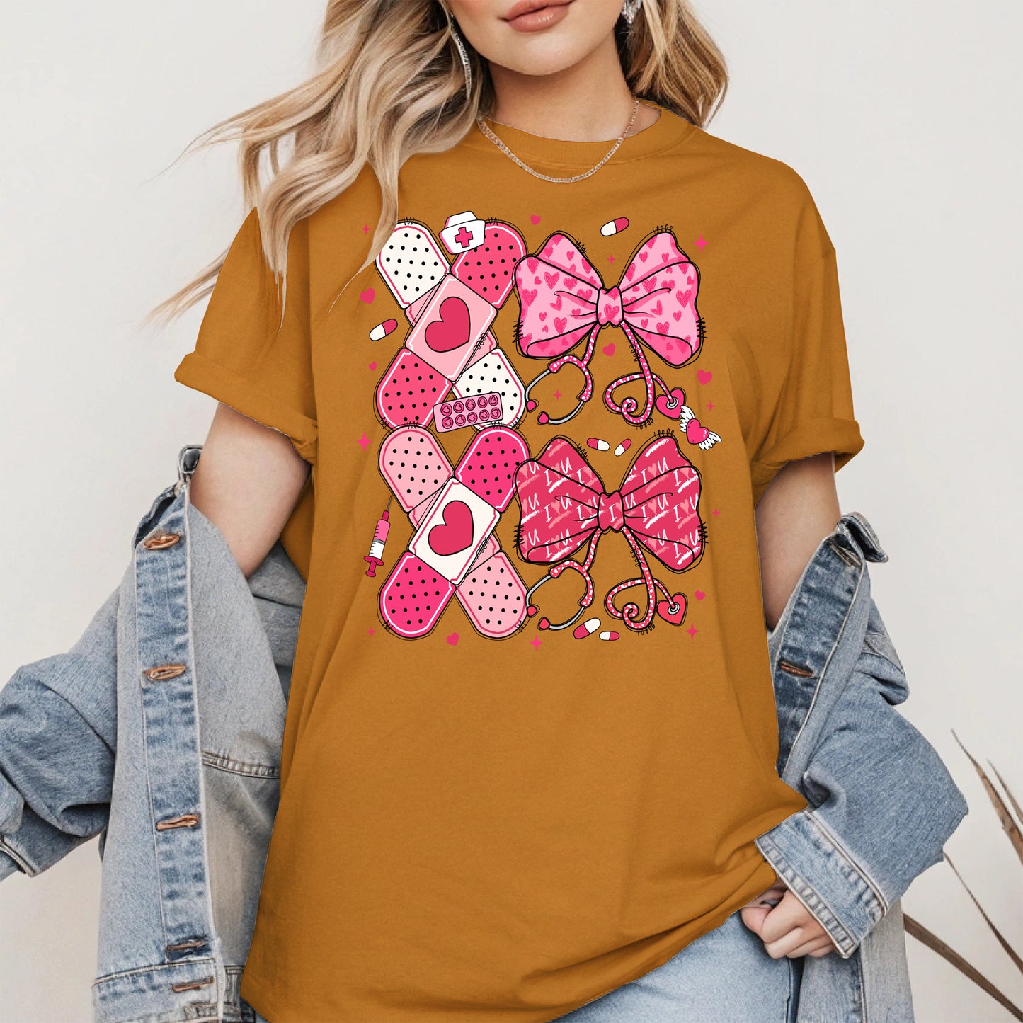 Cute Medical XOXO Nurse Valentine Shirt