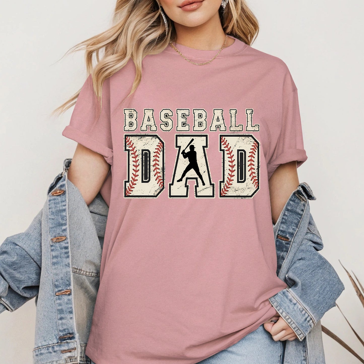 Classic Sports Tee for Proud Baseball Fathers