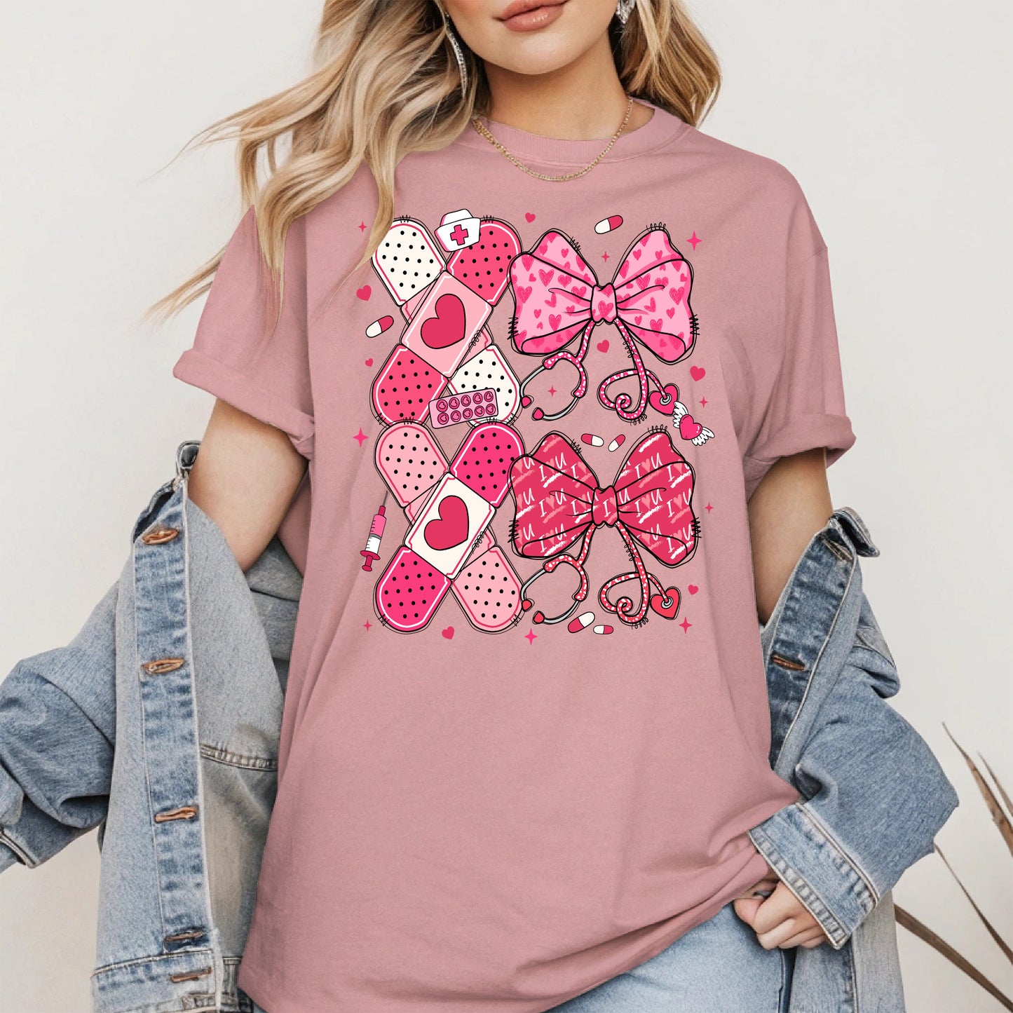 Cute Medical XOXO Nurse Valentine Shirt