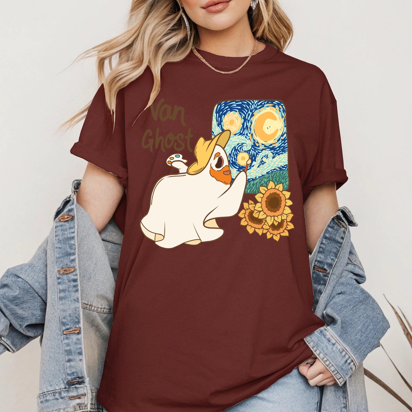 Van Ghost Funny Artist Shirt