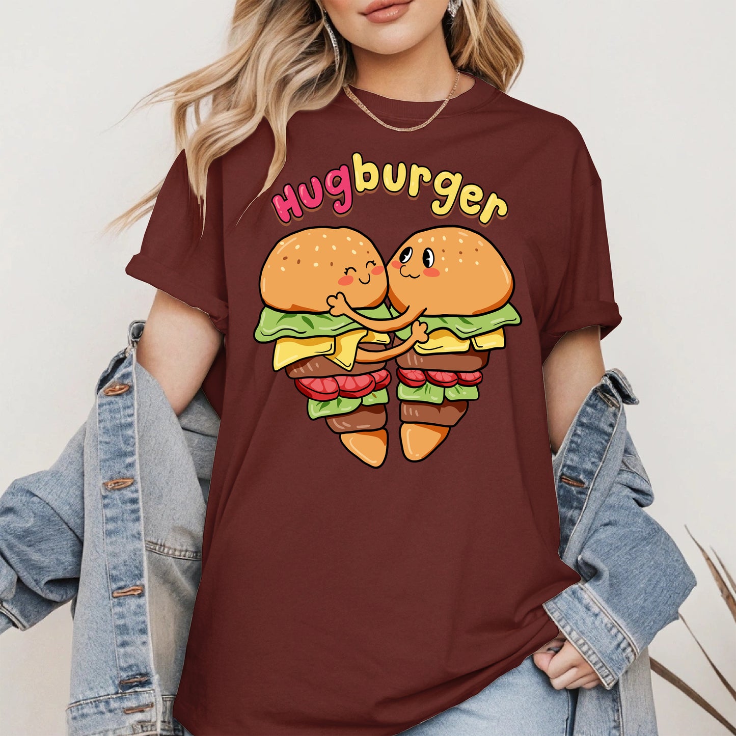 Hugburger Cute Couple Shirt