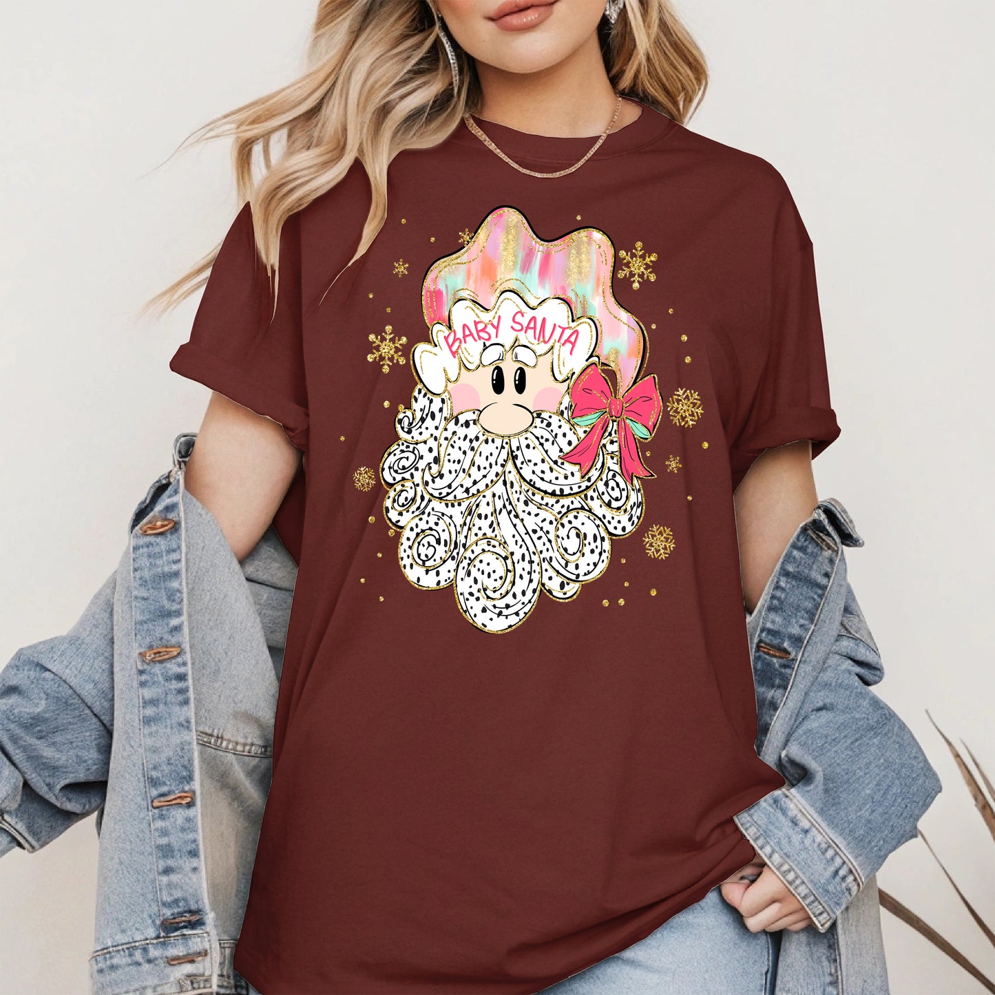 Santa Baby Shirt, Cute Christmas Sweatshirt, Hoodie