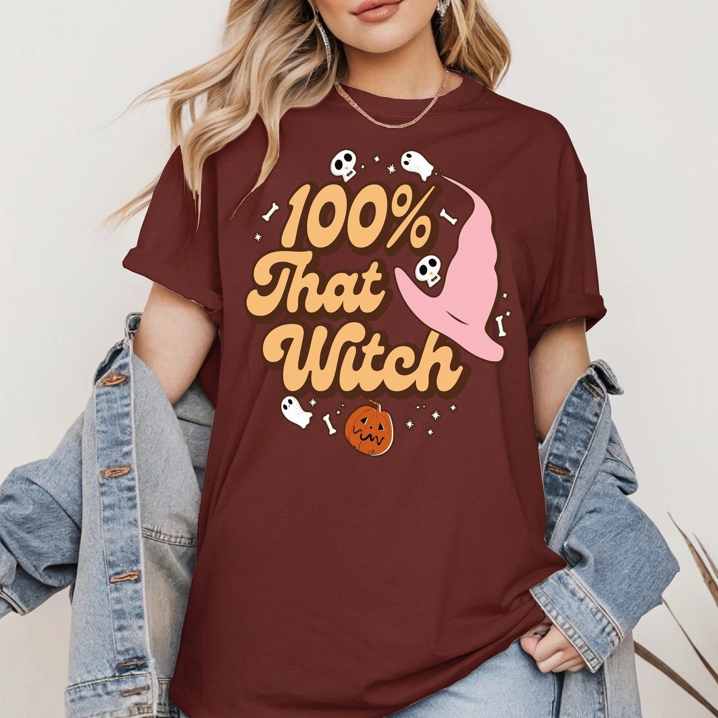 100 Percent That Witch Halloween Shirt