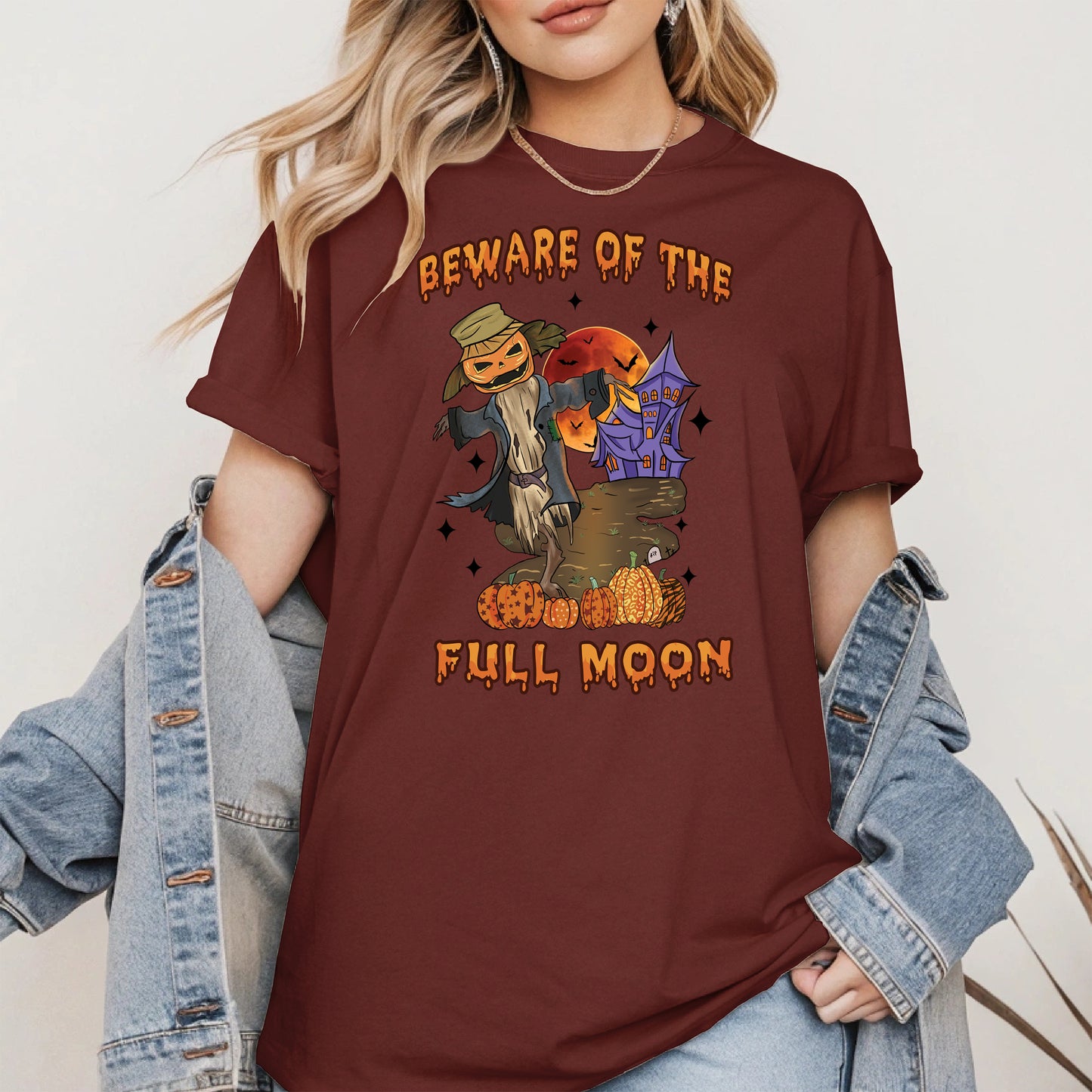 Beware of the Full Moon Halloween Shirt