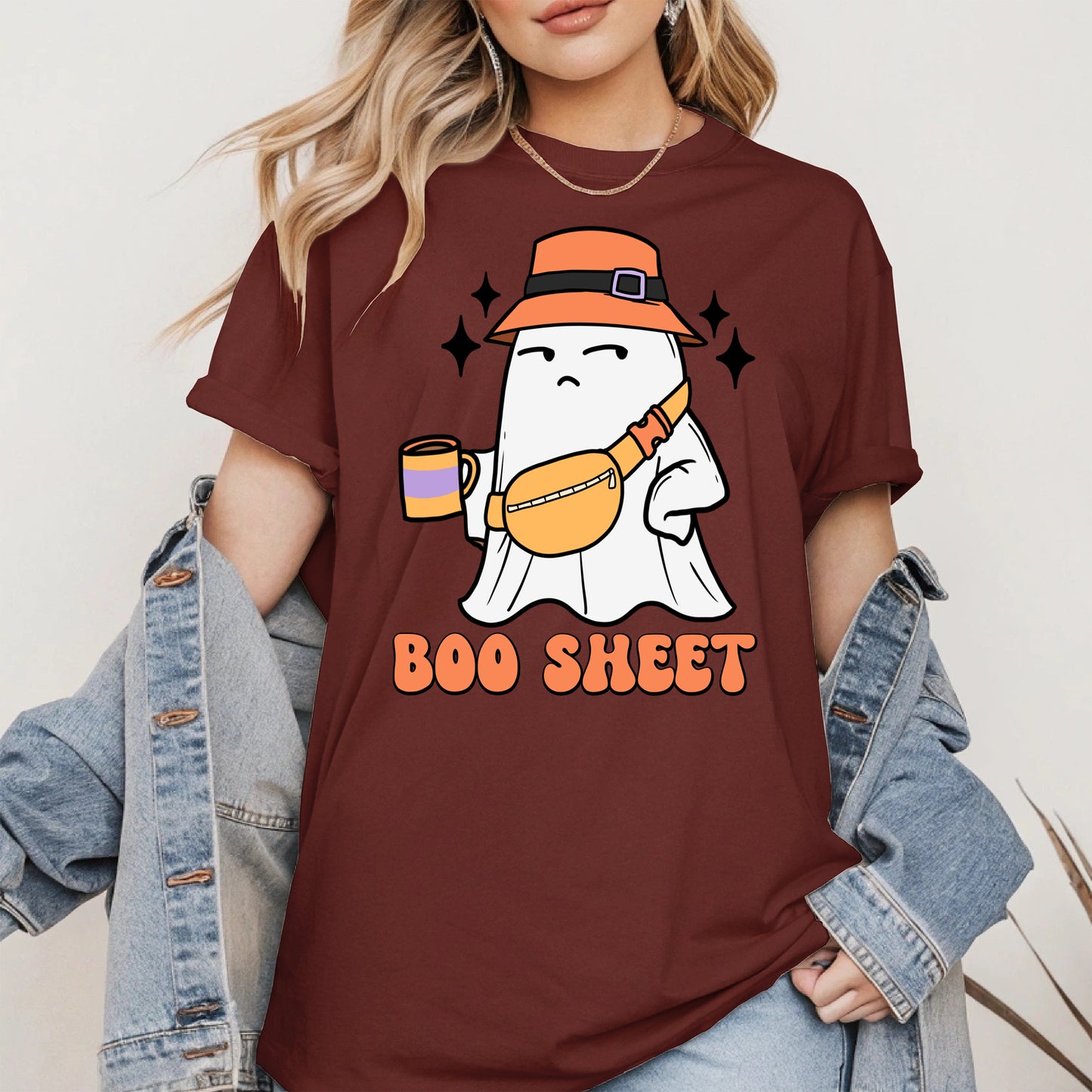Funny Boo Sheet Halloween Shirt