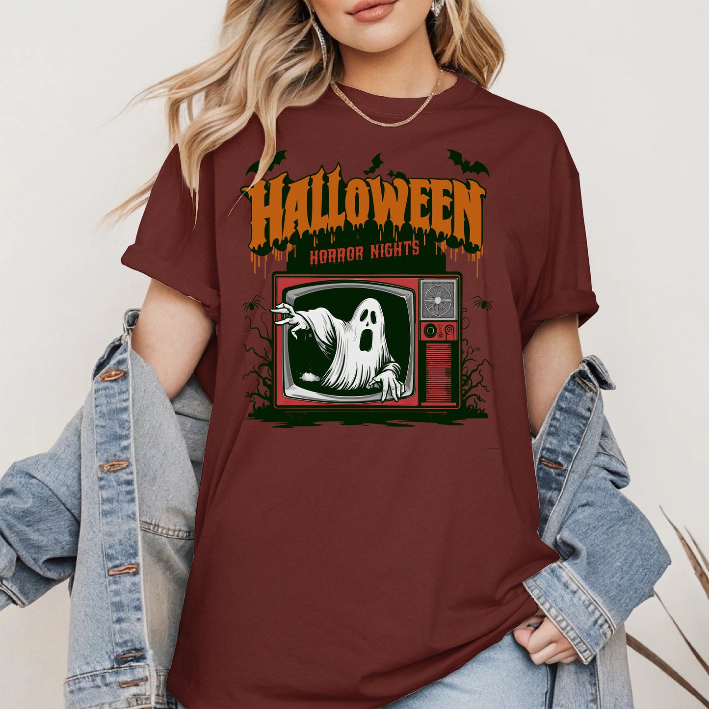 Halloween Horror Nights Ghost TV Shirt