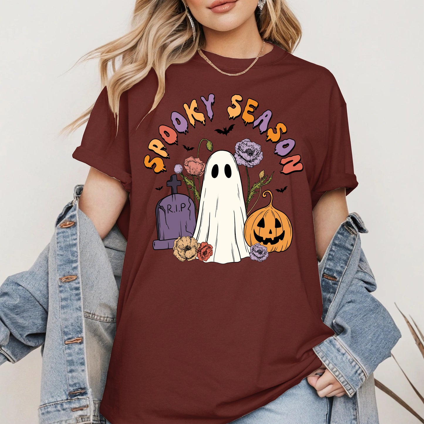 Spooky Season Ghost Halloween Shirt