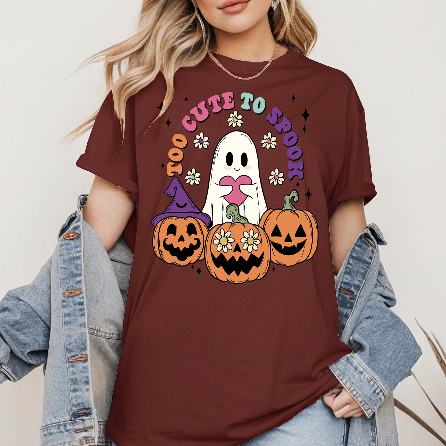 Too Cute To Spook Halloween Shirt