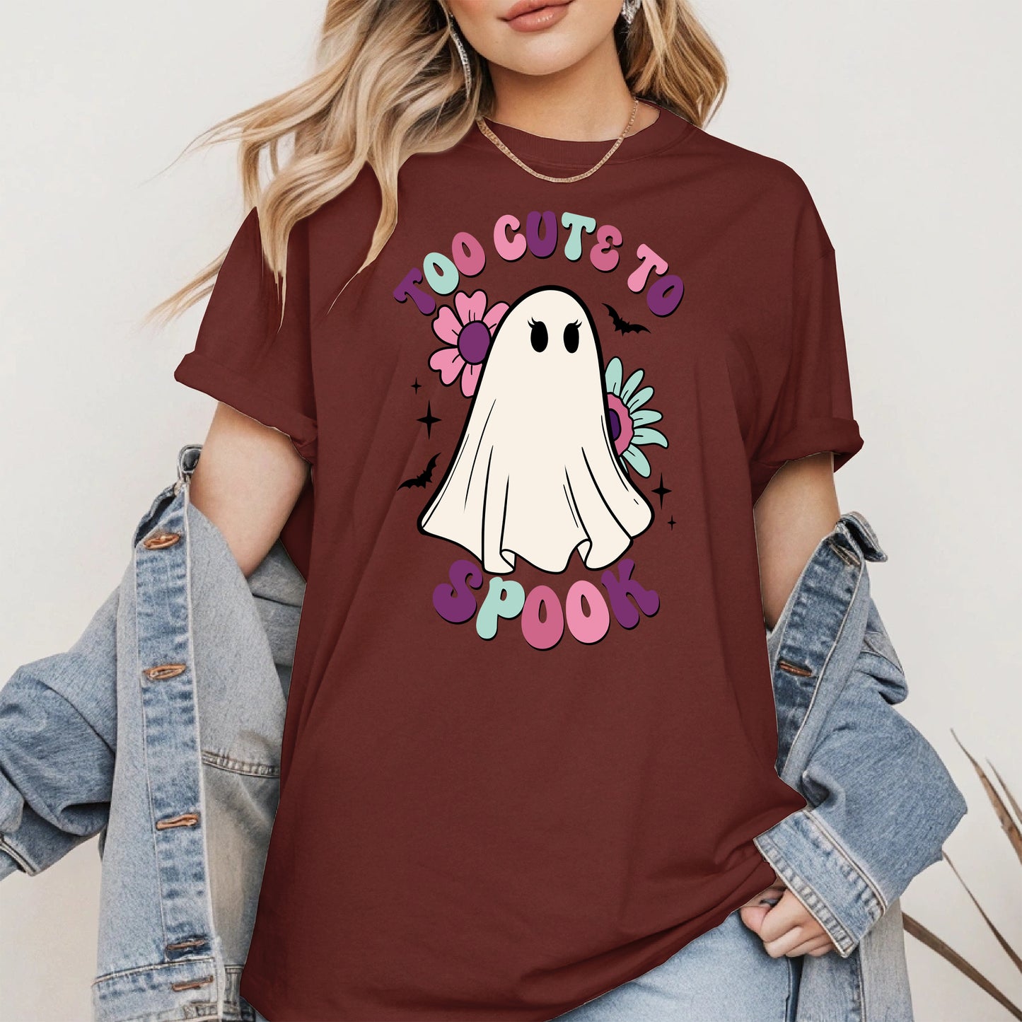 Too Cute To Spook Ghost Shirt