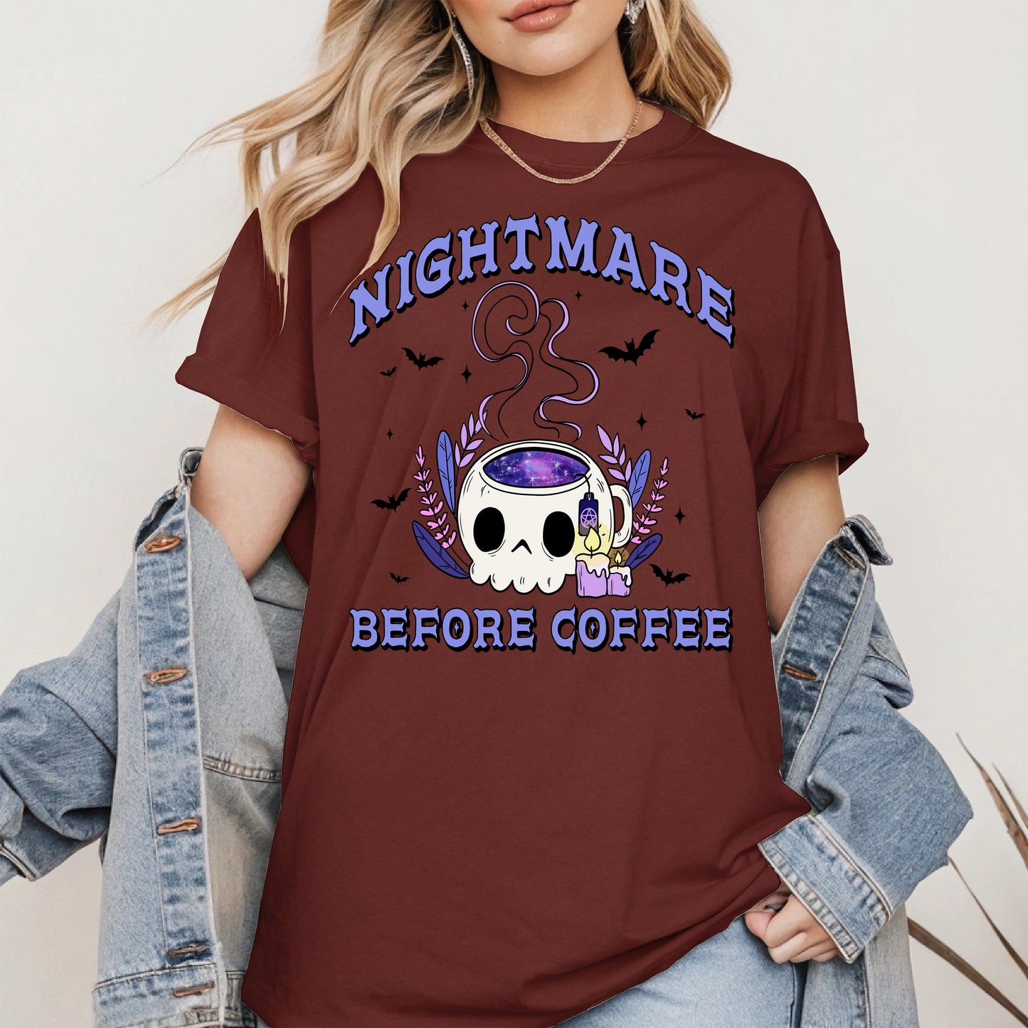 Nightmare Before Coffee Halloween Shirt