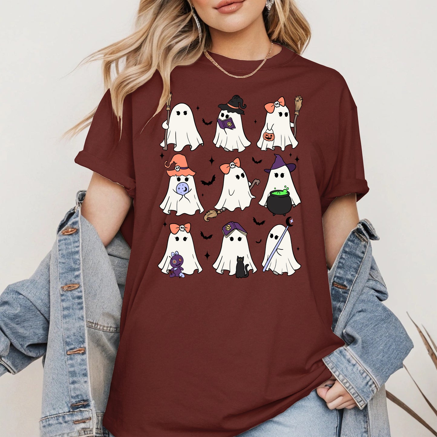 Cute Halloween Ghost Squad Shirt