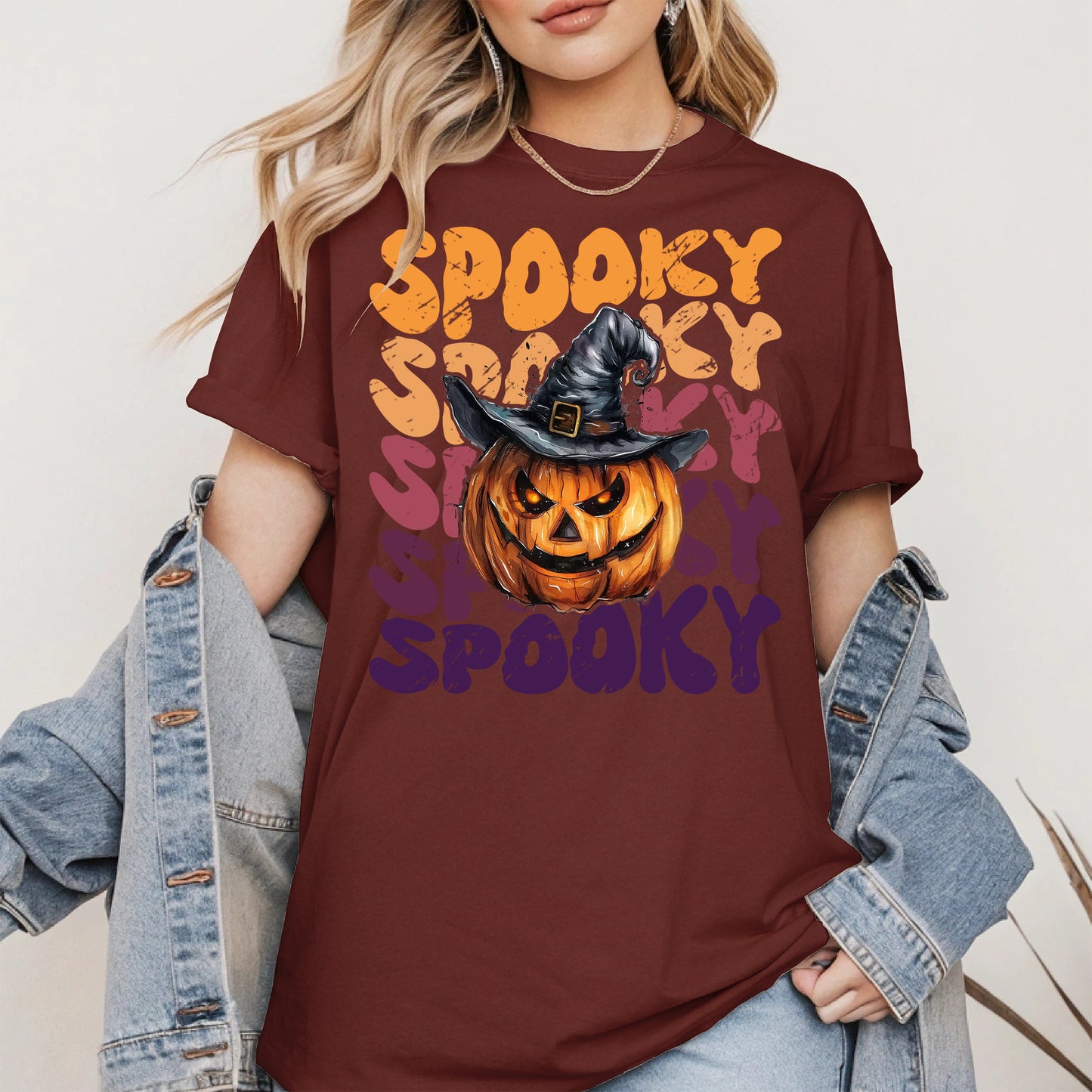 Spooky Pumpkin Halloween Shirt