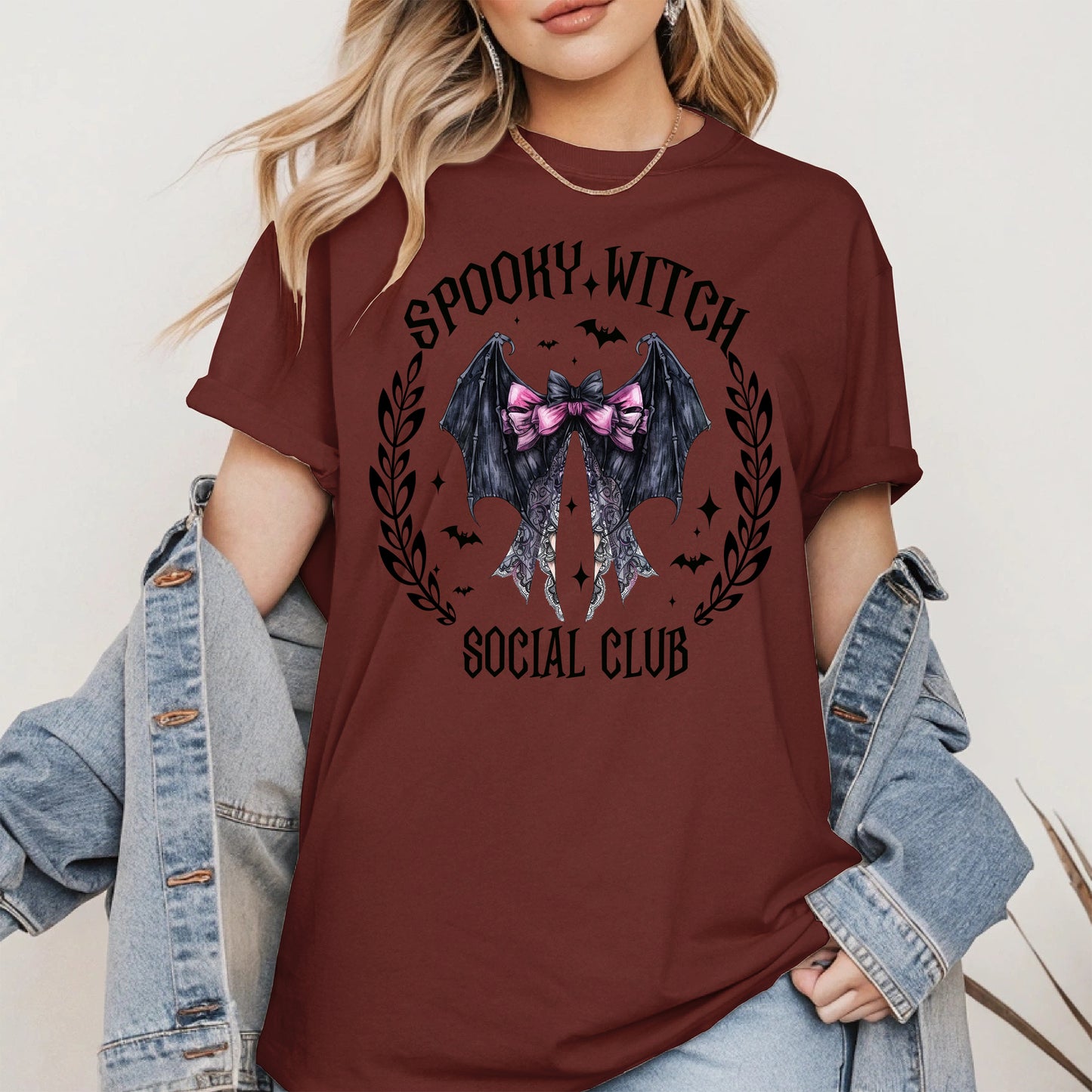 Spooky Witch Social Club Shirt
