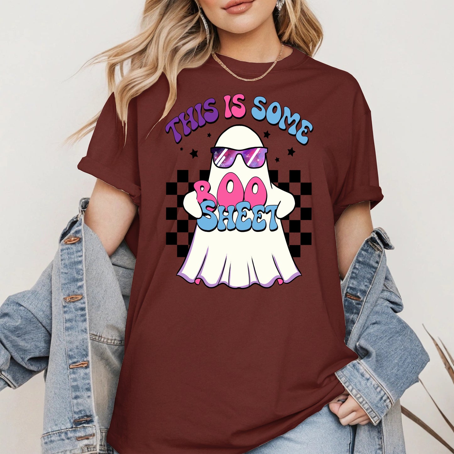 Funny Boo Sheet Halloween Shirt