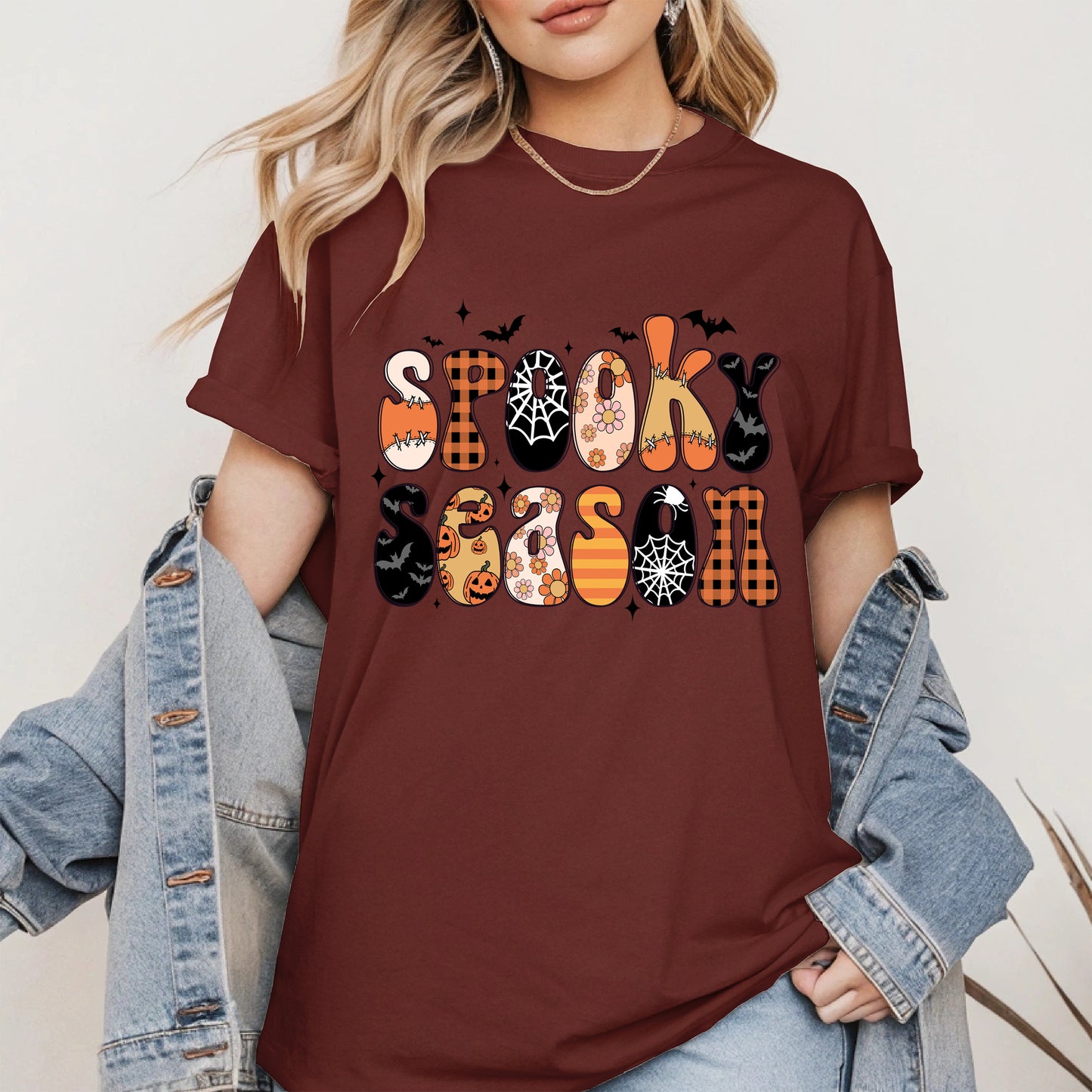 Retro Spooky Season Halloween Shirt