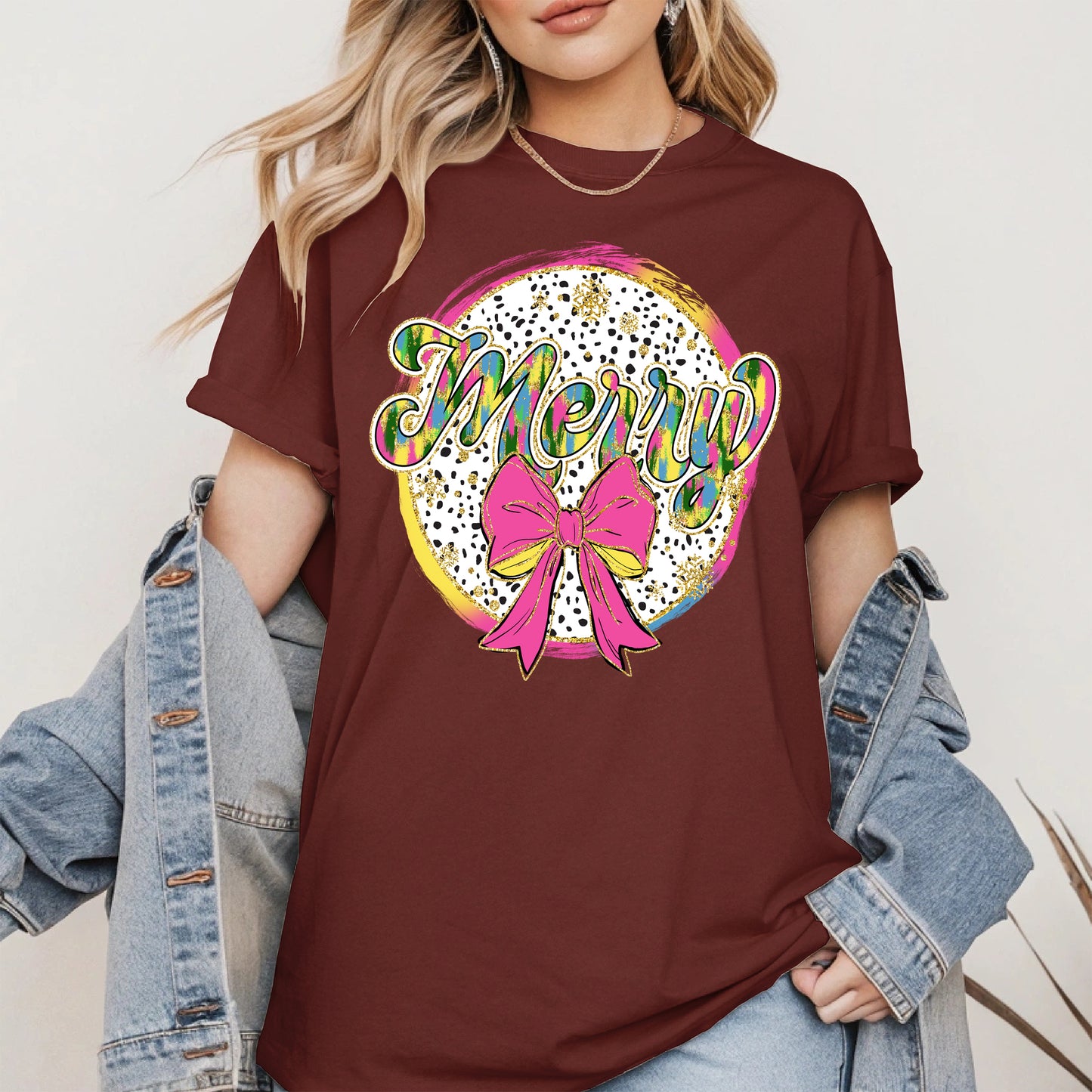 Merry Coquette Bow Shirt