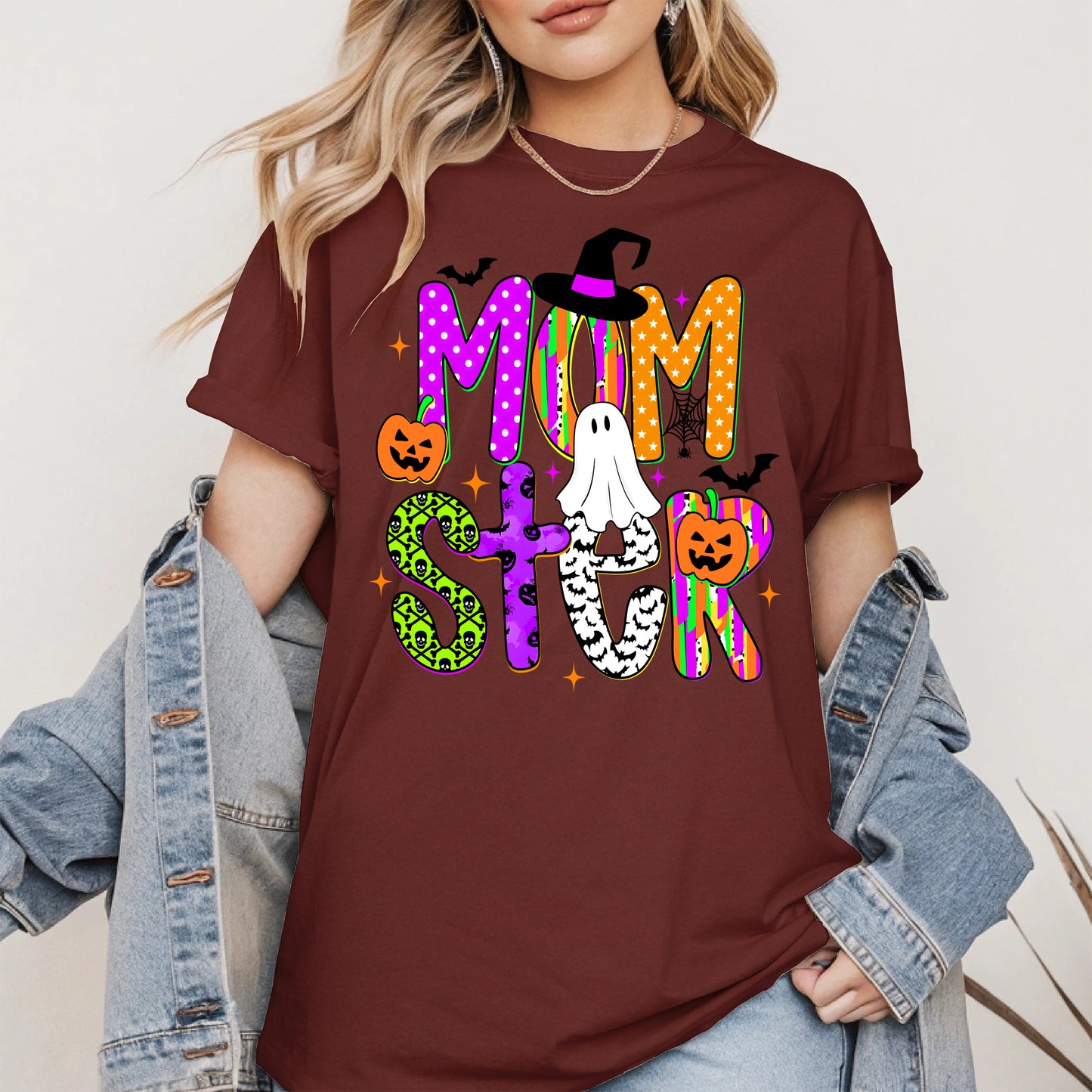 Momster halloween shirt and hoodie