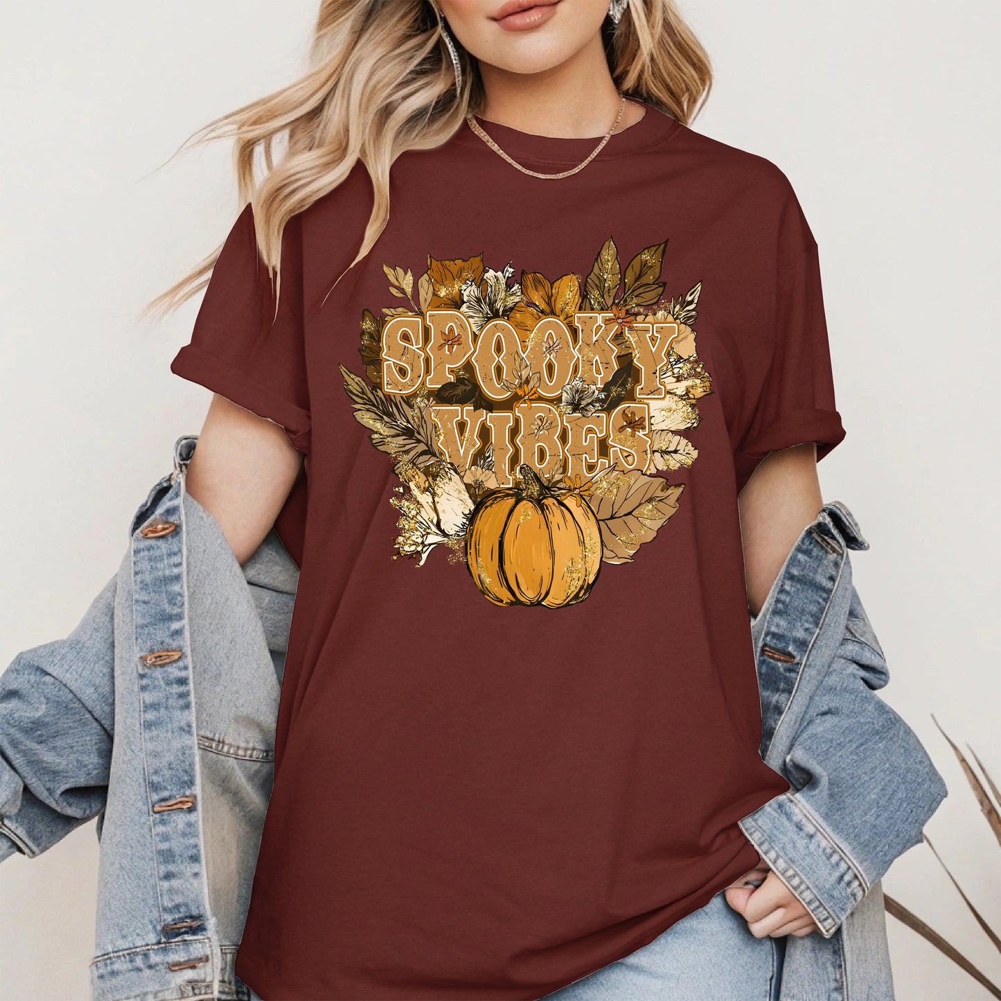 Spooky Vibes halloween shirt and hoodie