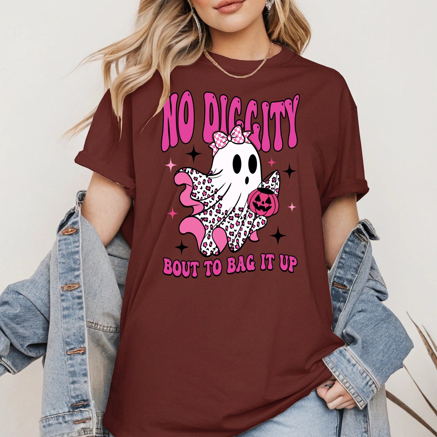 No Diggity Bout to Bag It Up halloween shirt