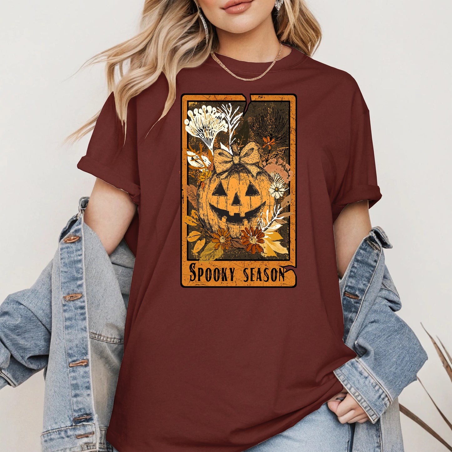 Tarot Pumpkin Spooky Season shirt