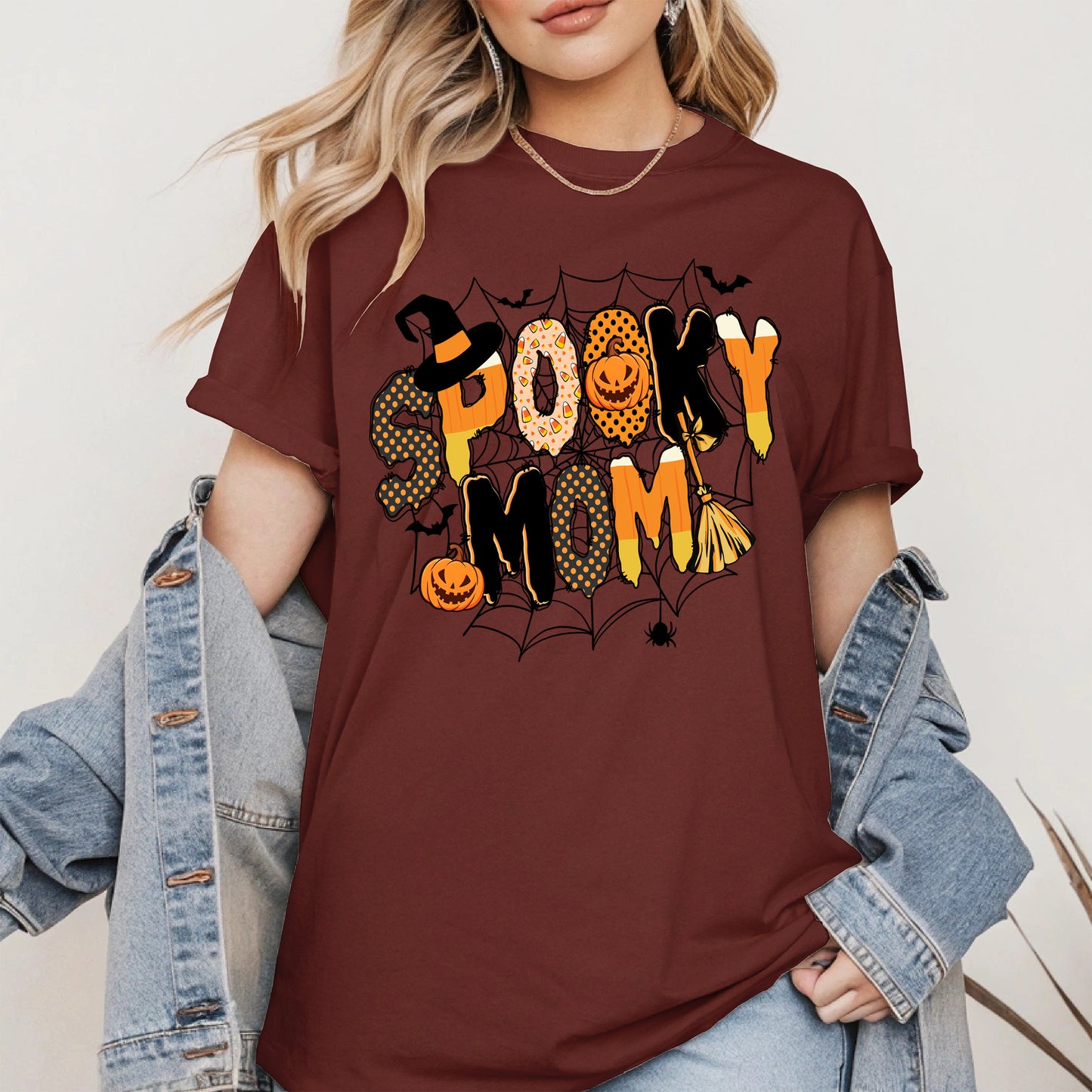 Spooky MAMA halloween shirt and hoodie