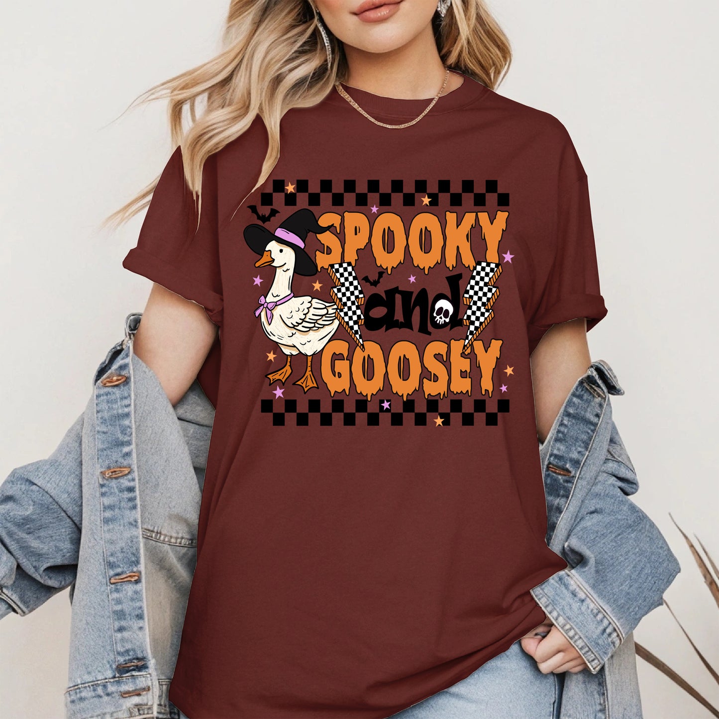 Spooky and goosey halloween shirt