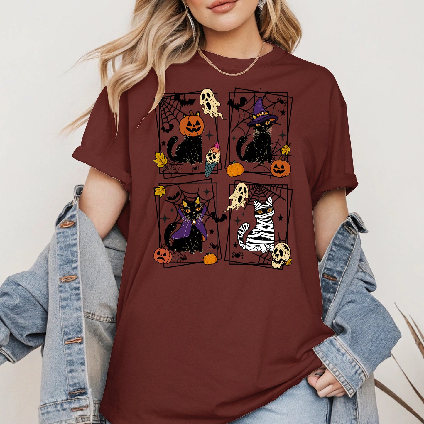 Black Cat Halloween shirt and hoodie