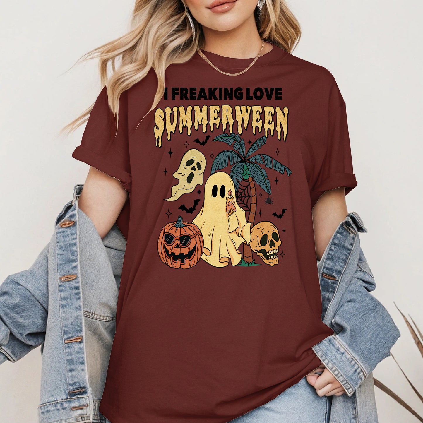 I freaking love summerween halloween shirt