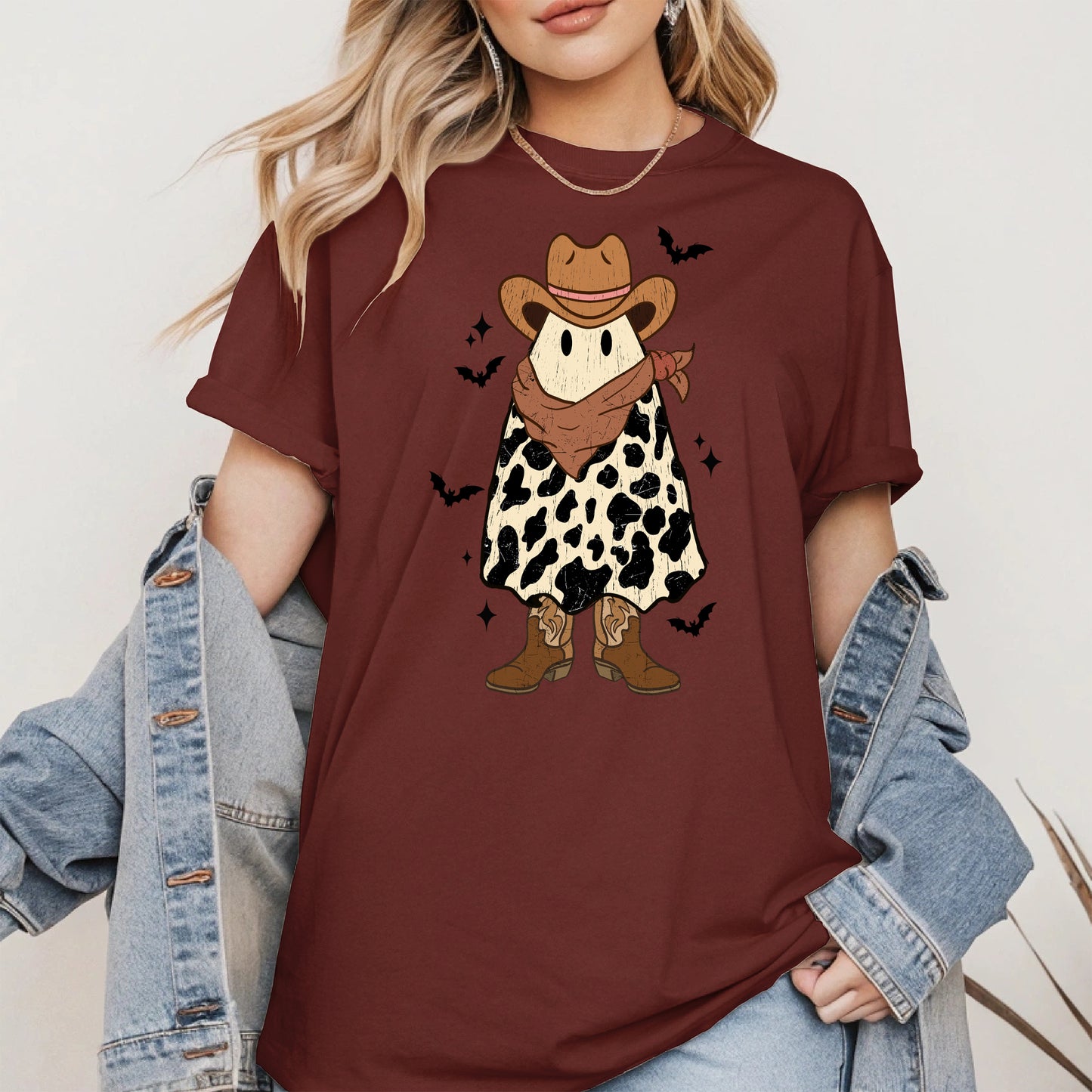 Western Boo Ghost halloween shirt