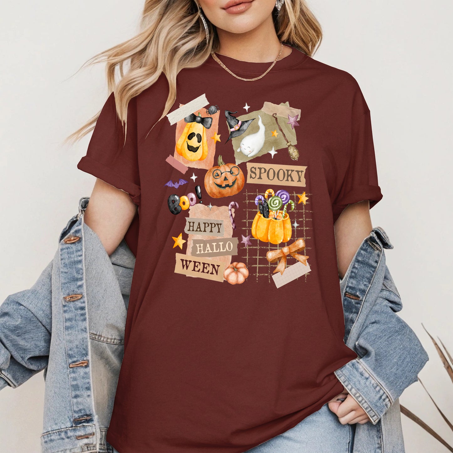 Halloween Collage shirt and sweatshirt