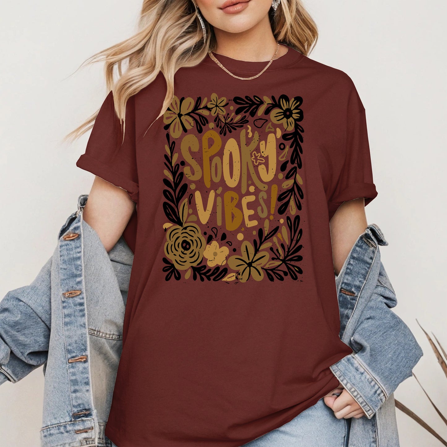 Spooky Vibes halloween shirt and sweatshirt