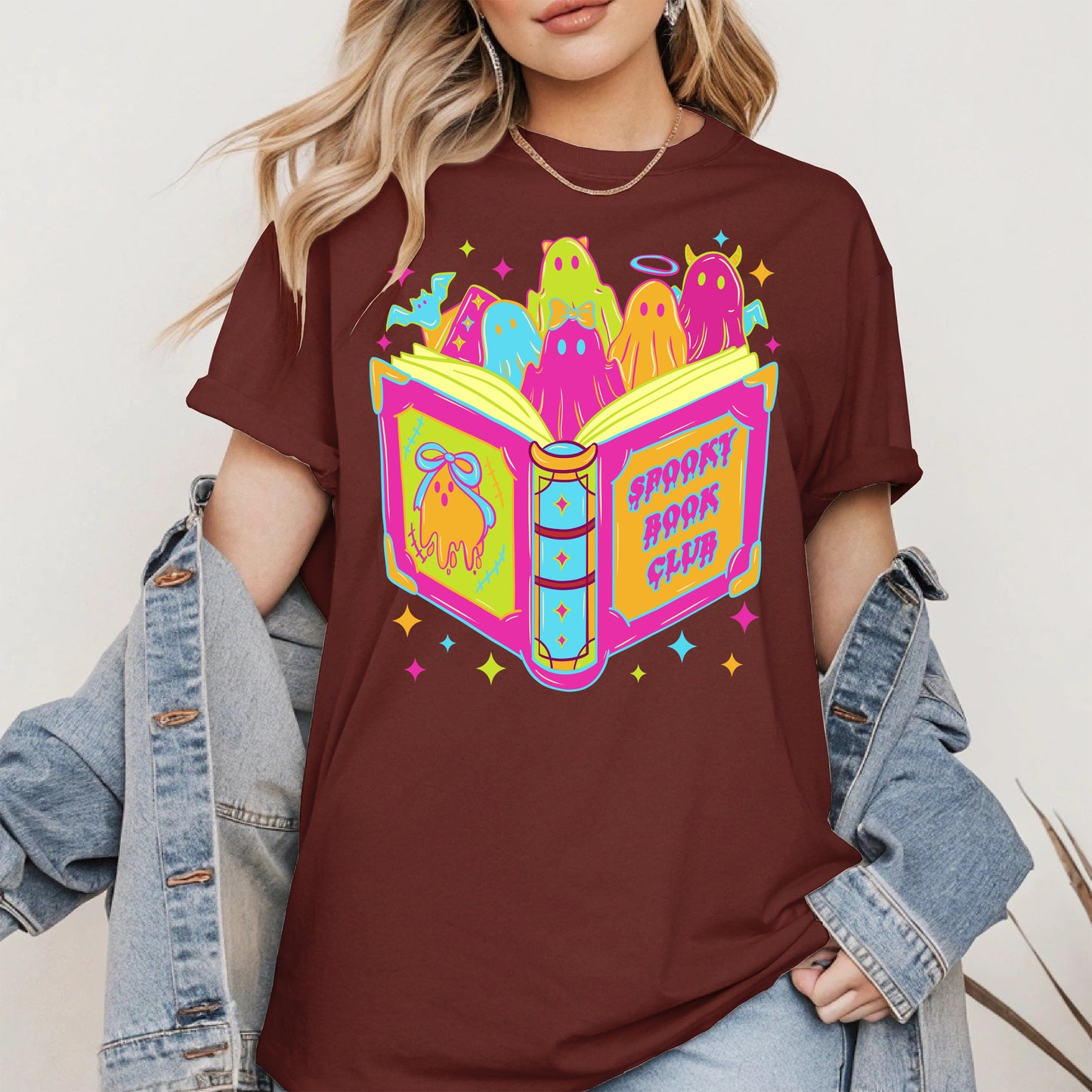 Spooky Book Club shirt and hoodie