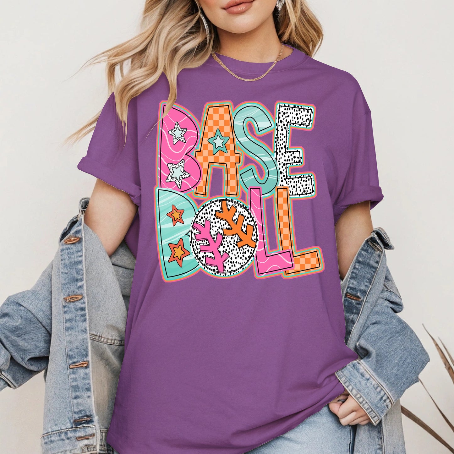 Doodle Fun Sports Tee for Game Day & Players Shirt