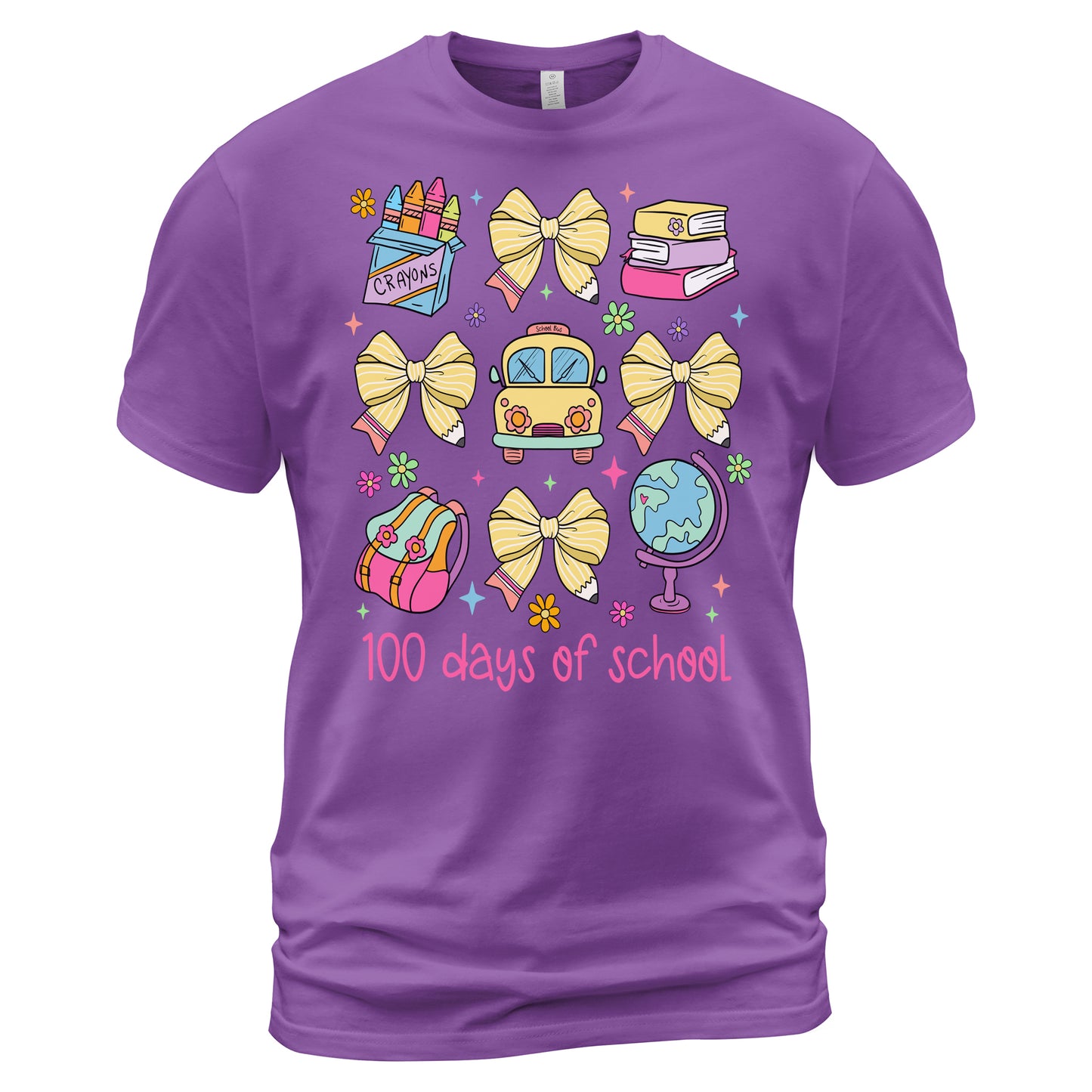 100 Days of School Coquette Shirt