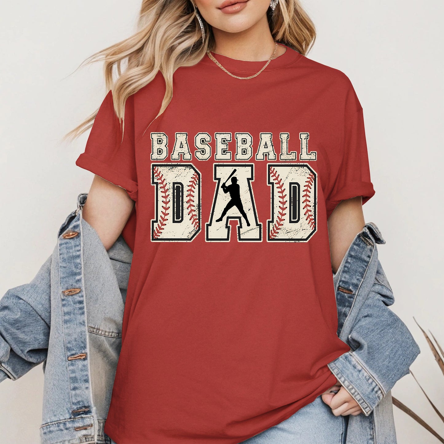 Classic Sports Tee for Proud Baseball Fathers