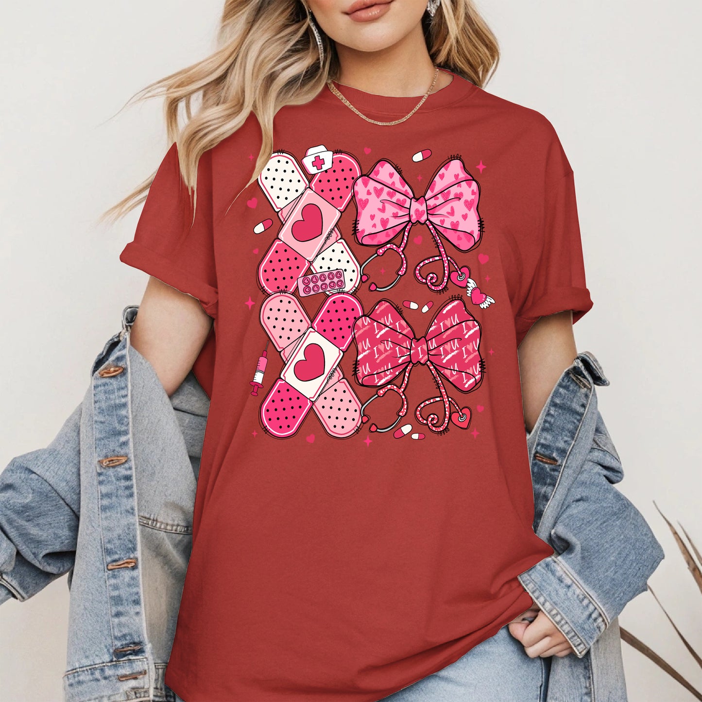 Cute Medical XOXO Nurse Valentine Shirt