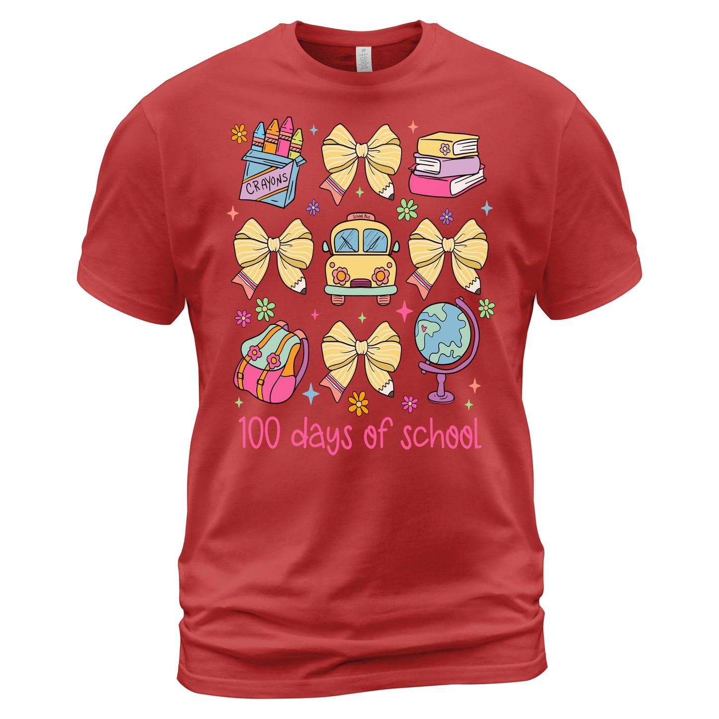100 Days of School Coquette Shirt