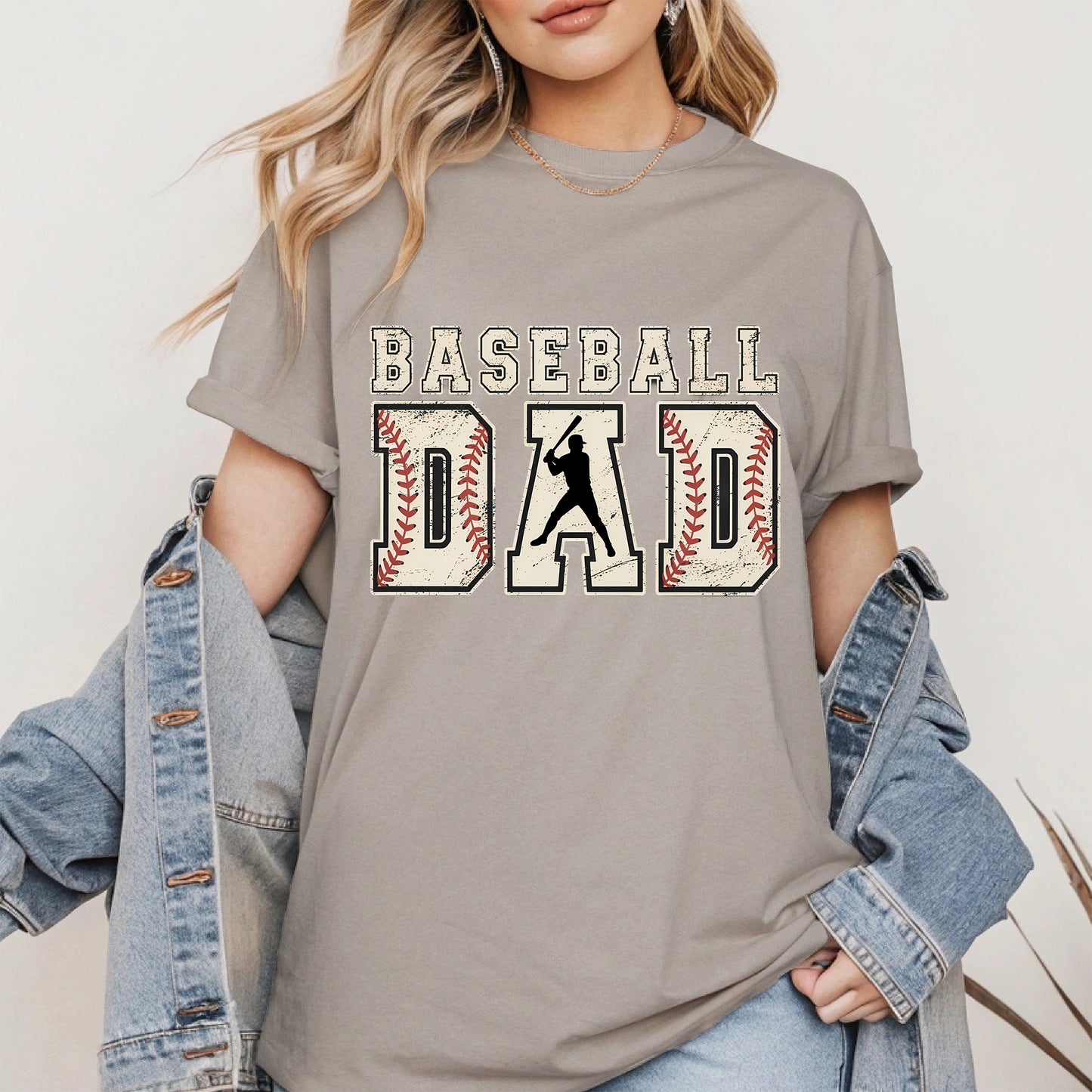 Classic Sports Tee for Proud Baseball Fathers