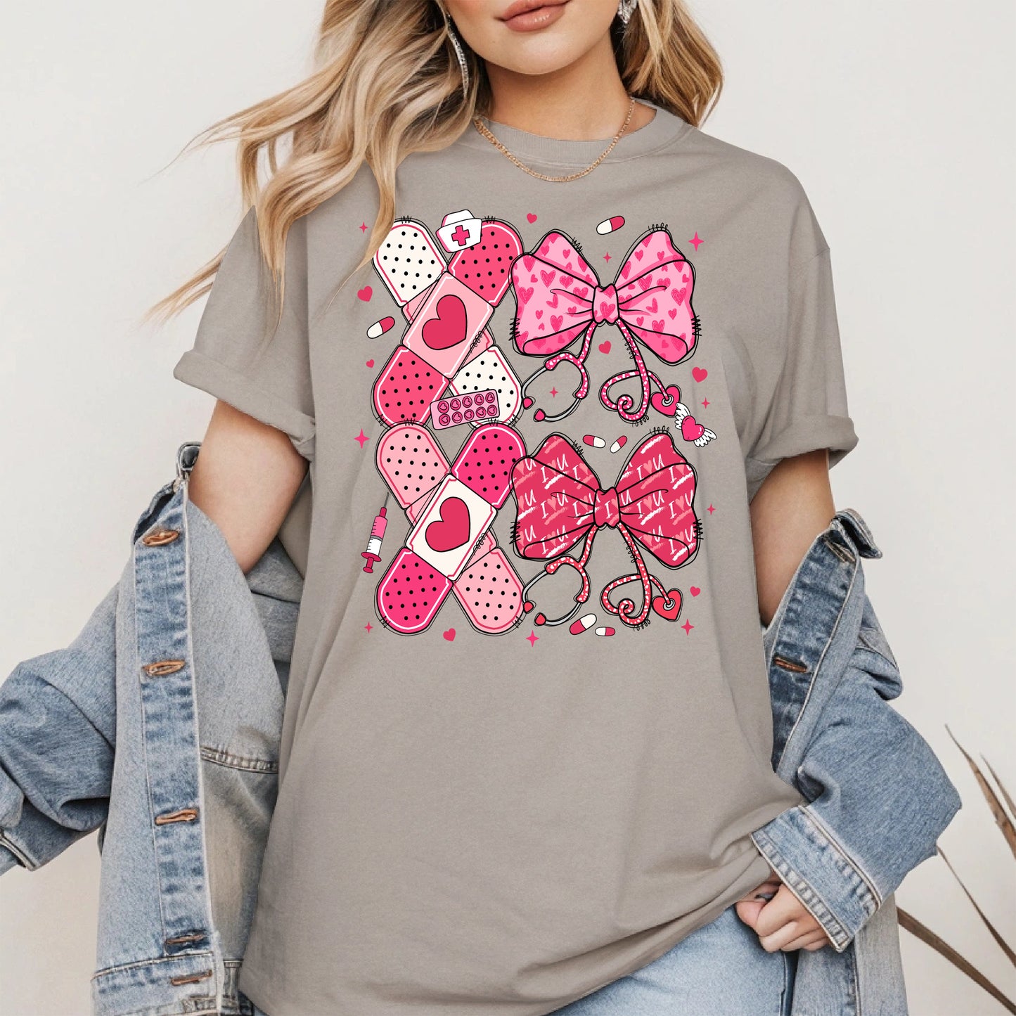 Cute Medical XOXO Nurse Valentine Shirt
