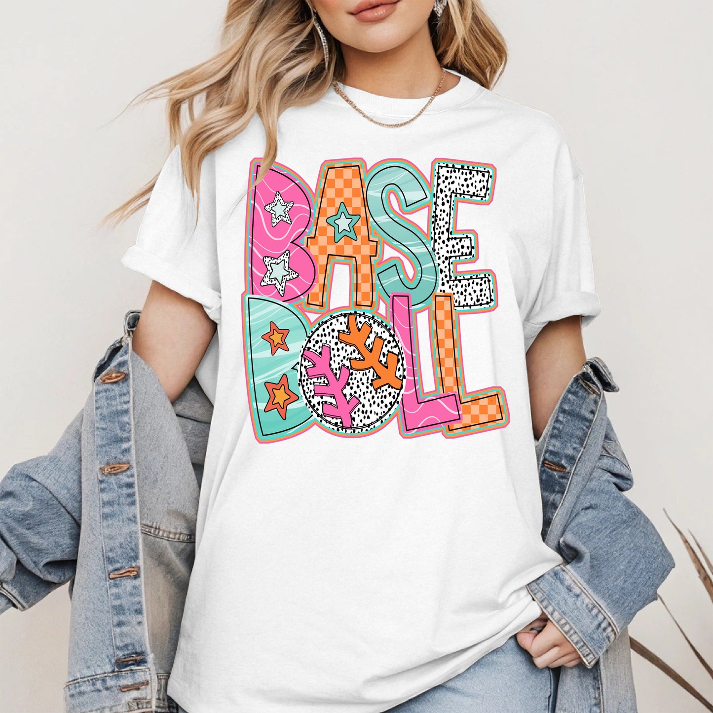 Doodle Fun Sports Tee for Game Day & Players Shirt