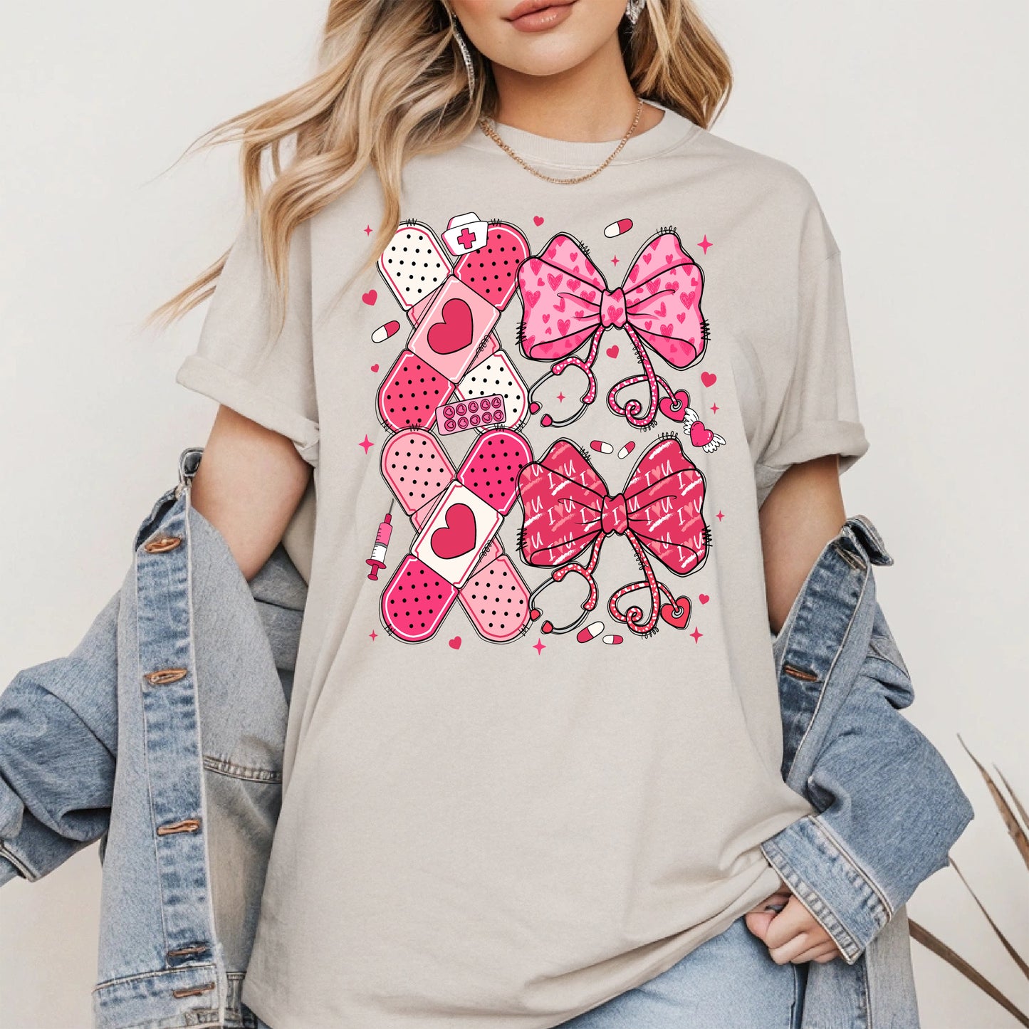 Cute Medical XOXO Nurse Valentine Shirt