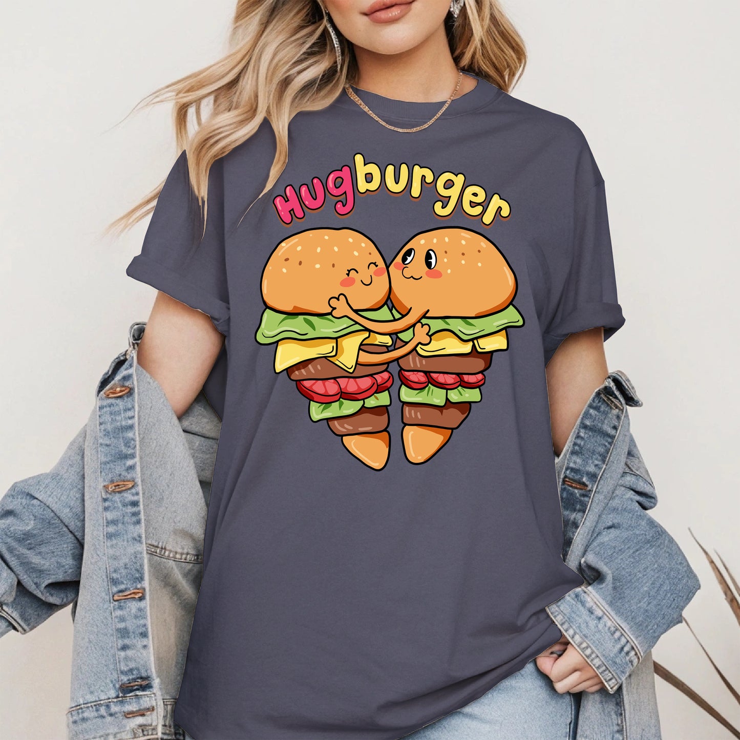 Hugburger Cute Couple Shirt