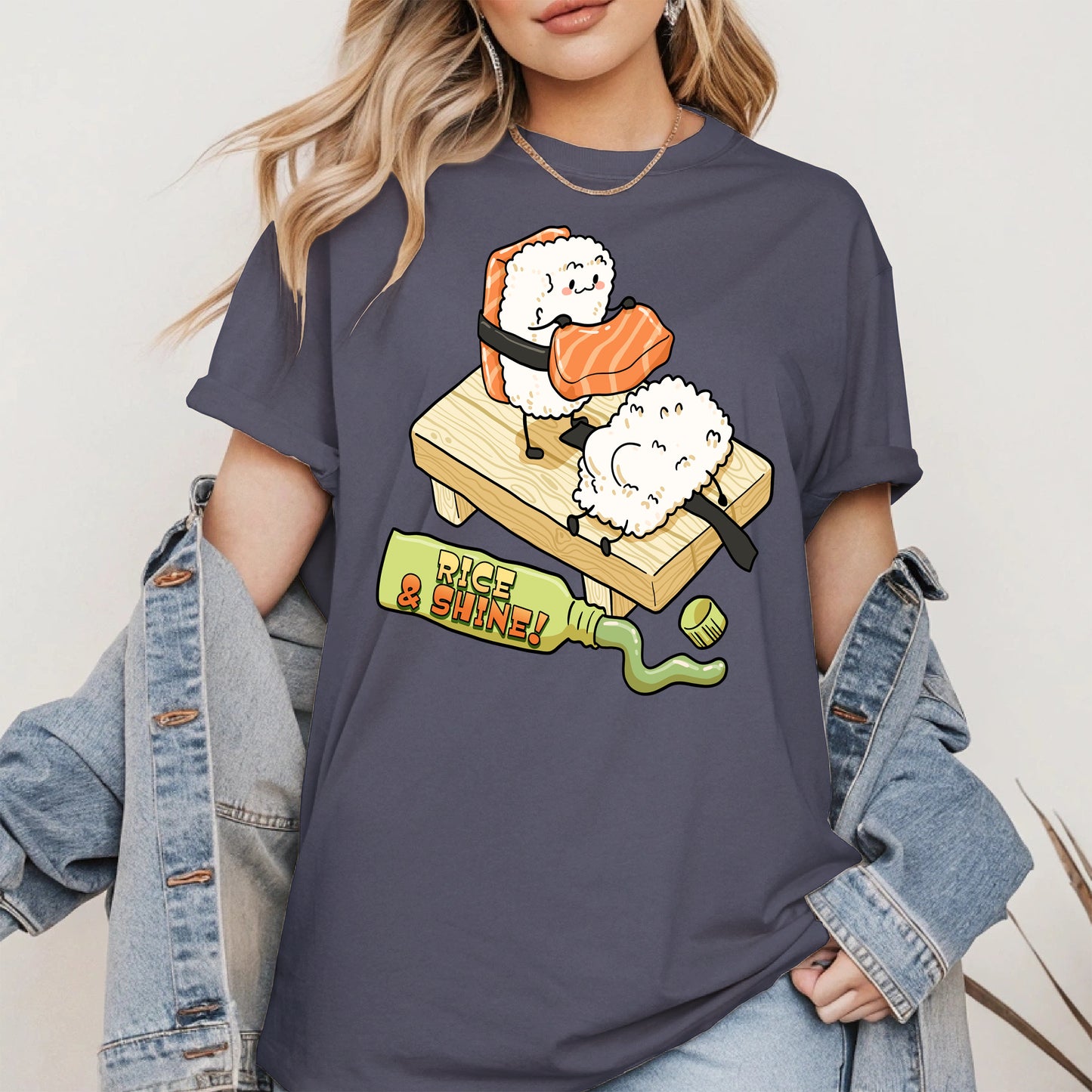 Rice and Shine Sushi Shirt