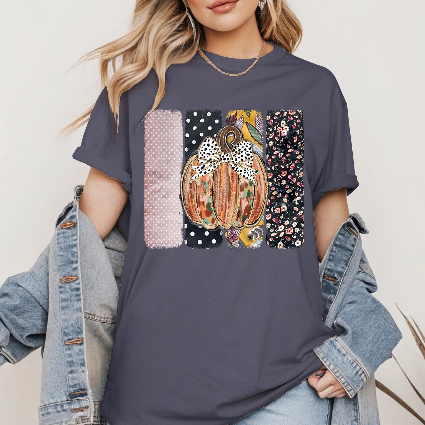 Vintage Pumpkin Shirt Hoodie Sweatshirt for Fall and Halloween