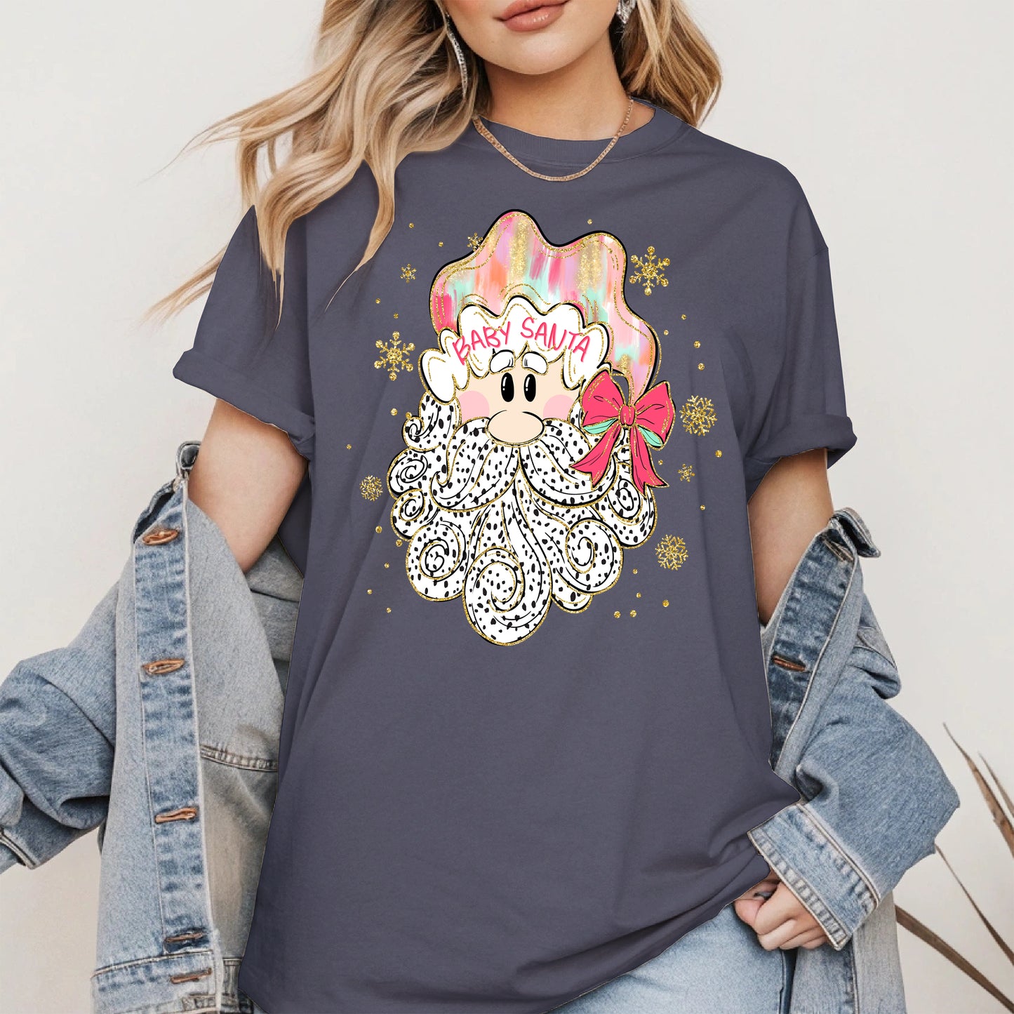 Santa Baby Shirt, Cute Christmas Sweatshirt, Hoodie