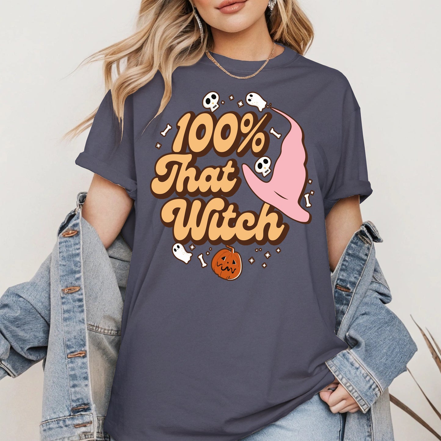 100 Percent That Witch Halloween Shirt