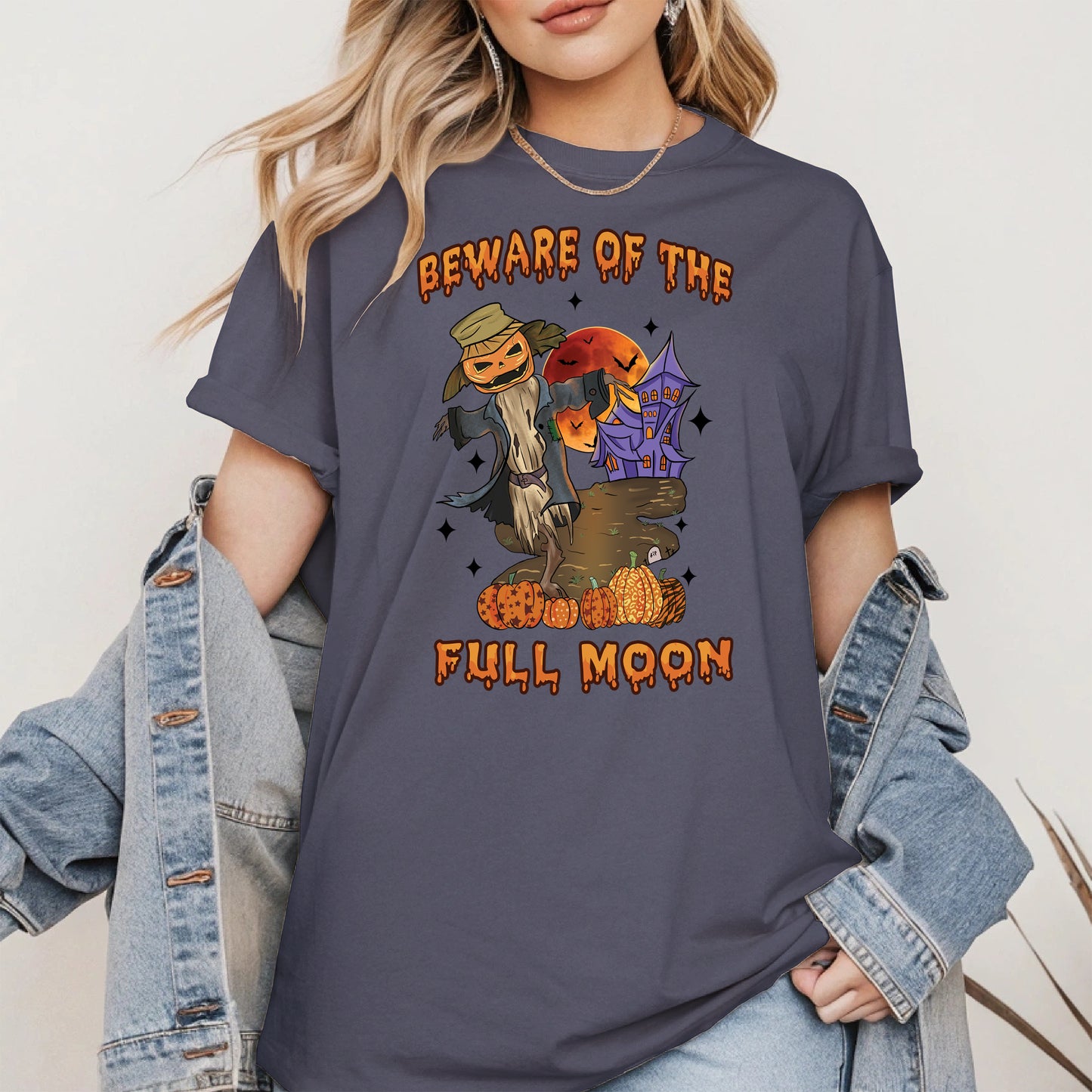 Beware of the Full Moon Halloween Shirt