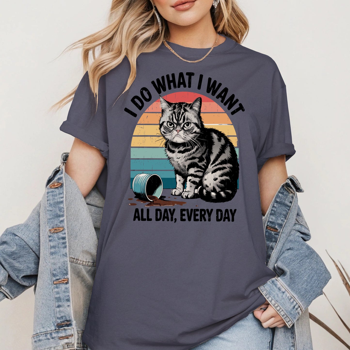 I Do What I Want Angry Cat Shirt Hoodie Sweatshirt