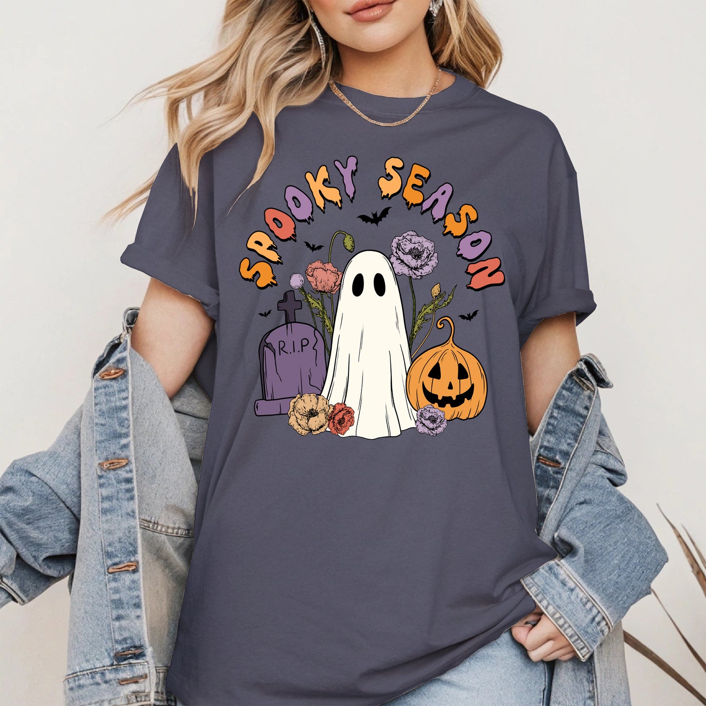 Spooky Season Ghost Halloween Shirt